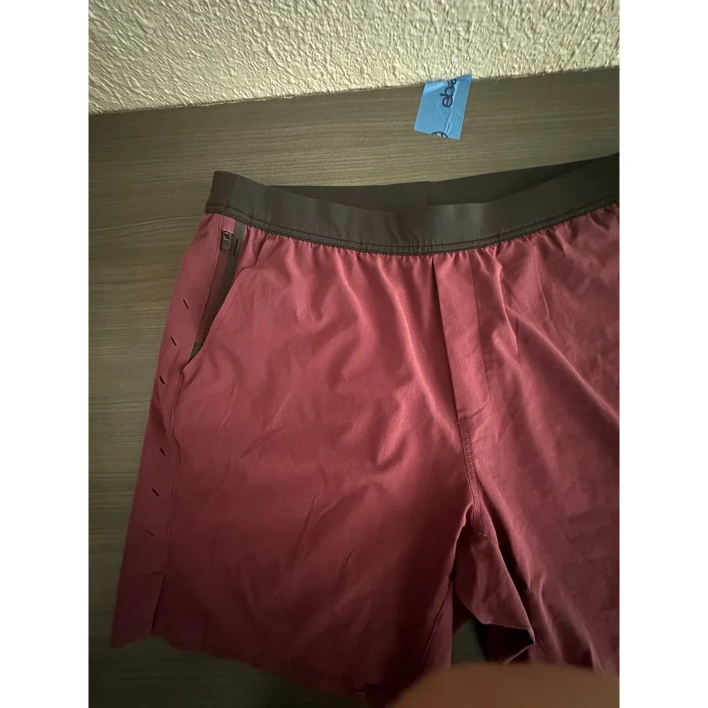 Ten Thousand Interval Short Men's XL Burgundy 7